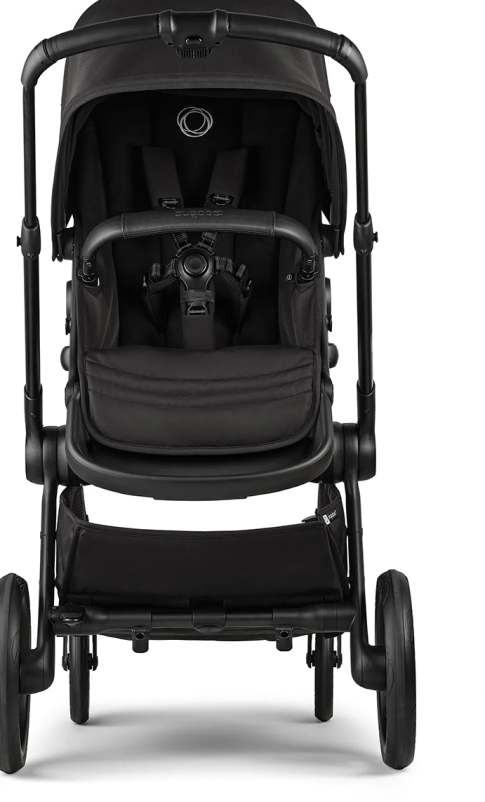 Bugaboo Kangaroo Complete Single-to-Double Stroller - Black / Midnight Black / Midnight Black