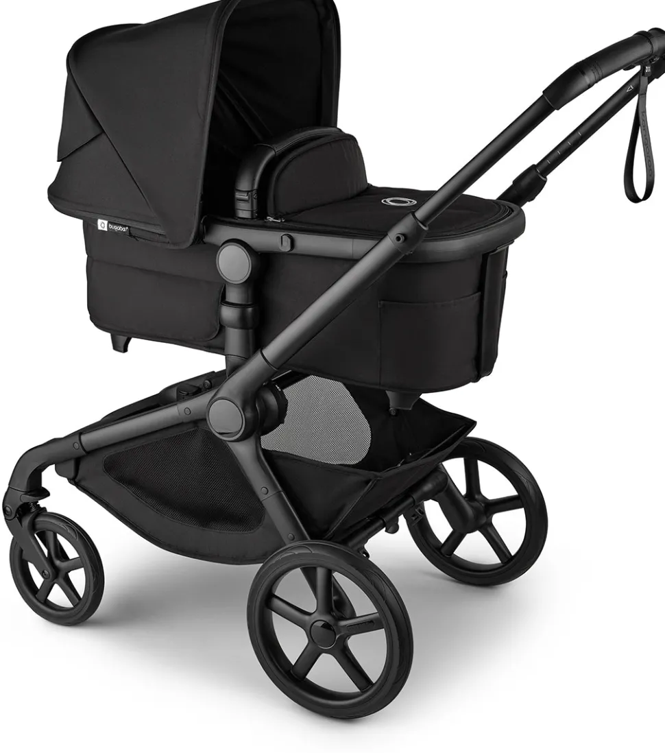 Bugaboo Kangaroo Complete Single-to-Double Stroller - Black / Midnight Black / Midnight Black