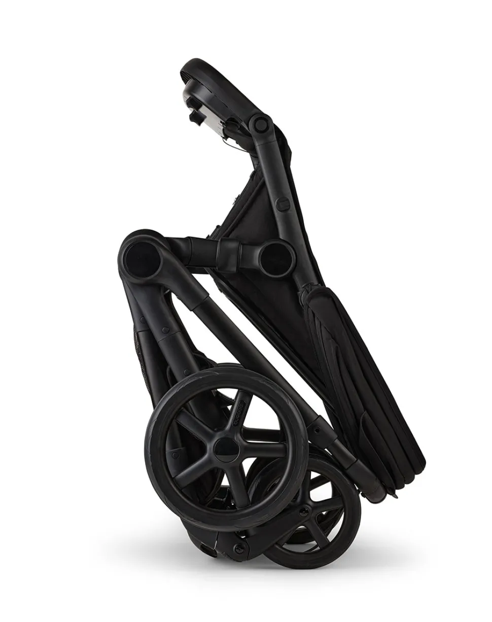 Bugaboo Kangaroo Complete Single-to-Double Stroller - Black / Midnight Black / Midnight Black