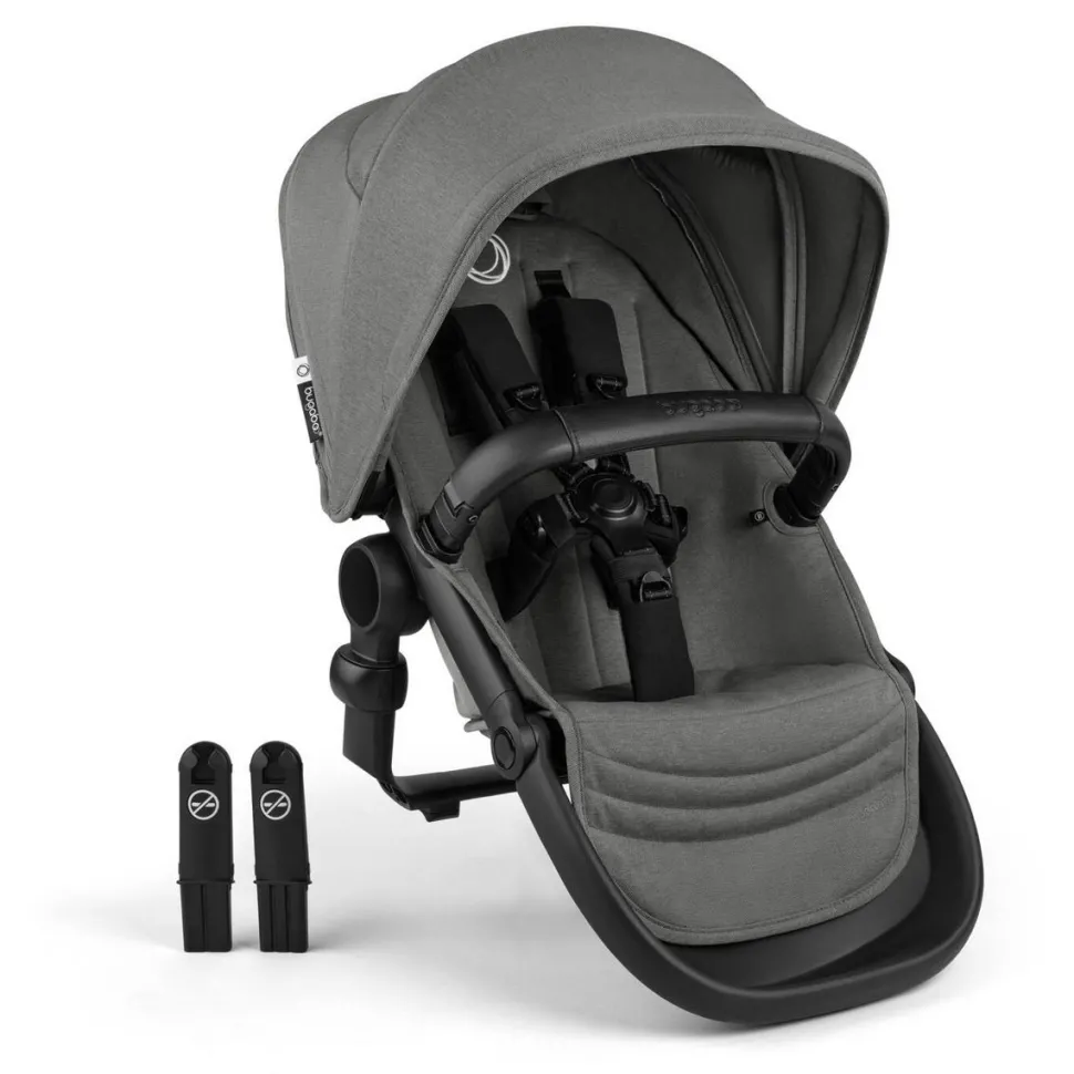 Bugaboo Kangaroo Sibling Seat - Black / Moon Grey / Moon Grey