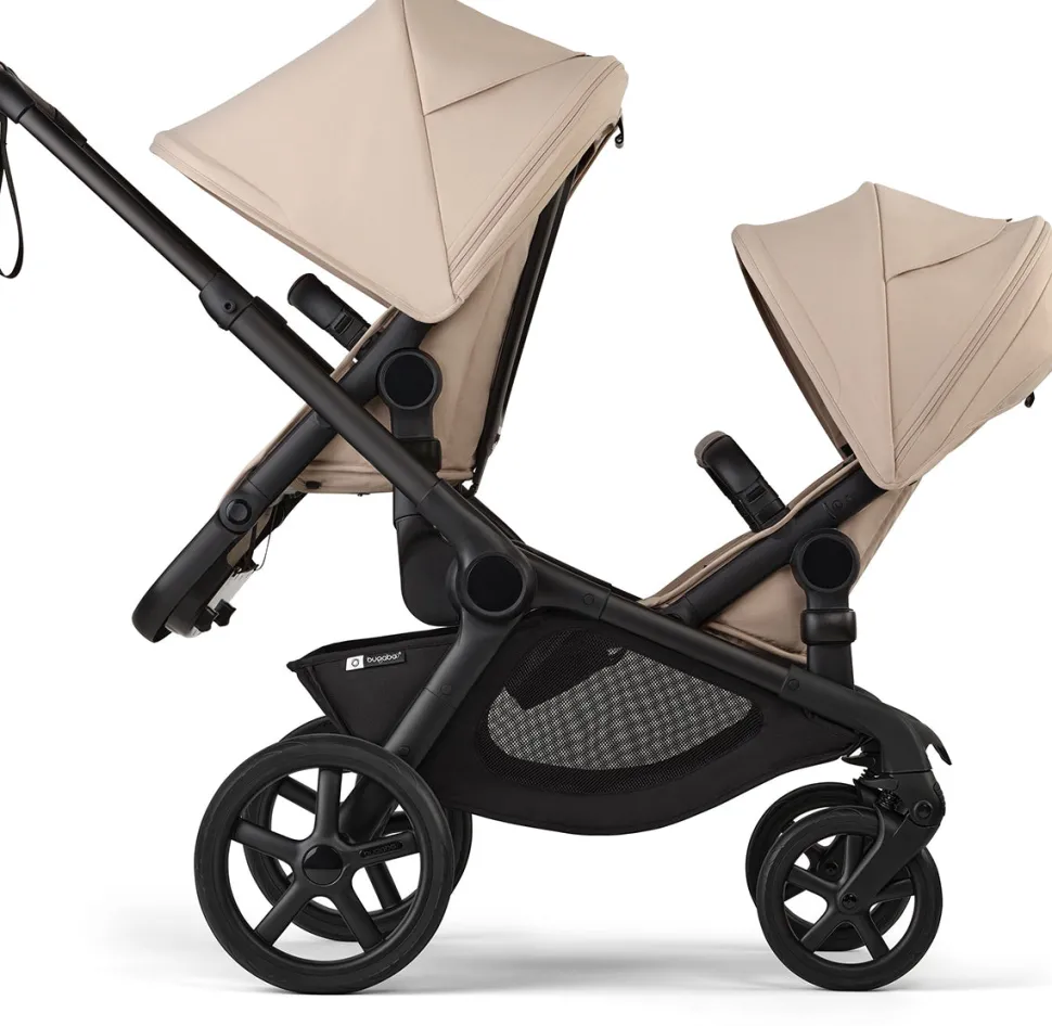 Bugaboo Kangaroo Sibling Seat - Black / Desert Taupe / Desert Taupe