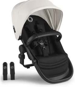 Bugaboo Kangaroo Sibling Seat - Black / Midnight Black / Misty White