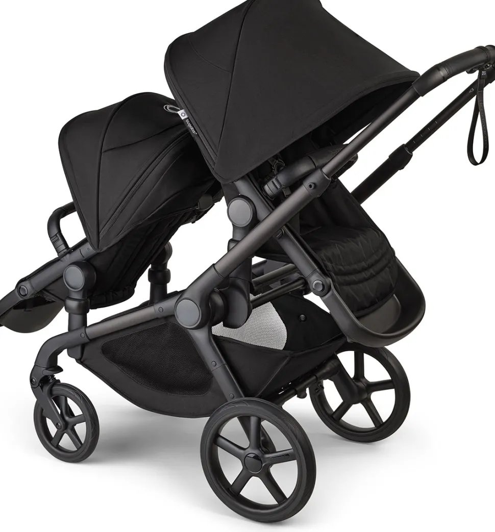 Bugaboo Kangaroo Sibling Seat - Black / Midnight Black / Misty White