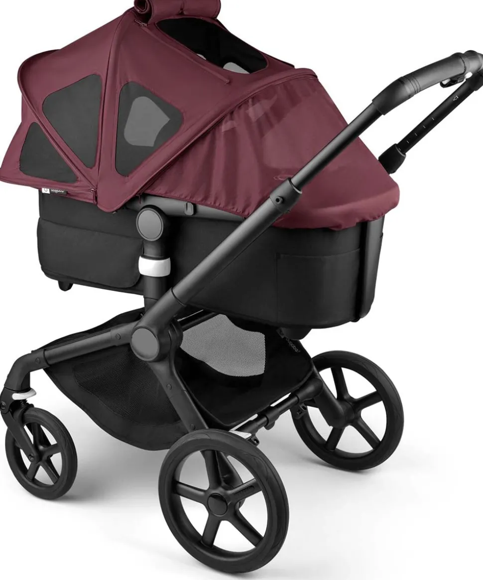 Bugaboo Kangaroo/Fox 5/Cameleon 3/Lynx Breezy Sun Canopy - Dark Cherry