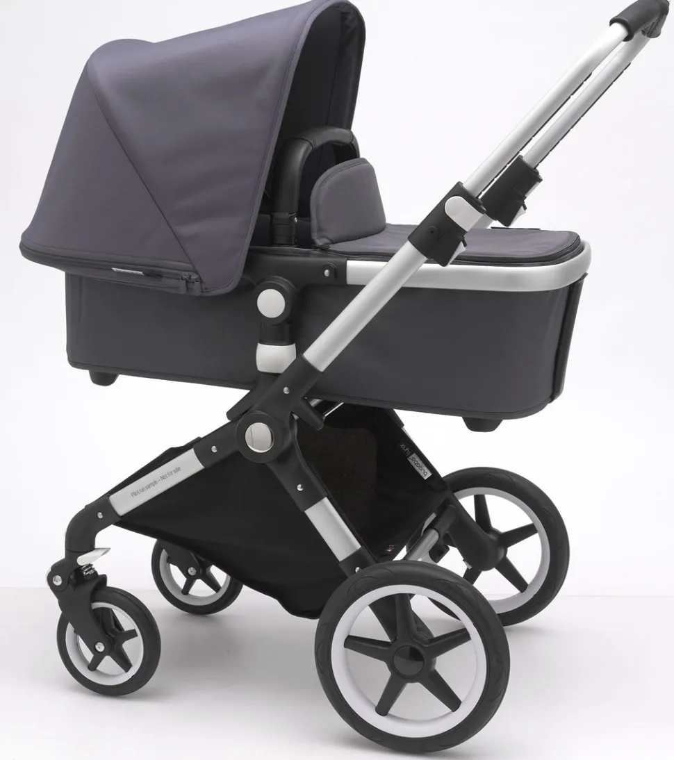 Bugaboo Lynx Complete Stroller - Aluminum/Steel Blue/Steel Blue