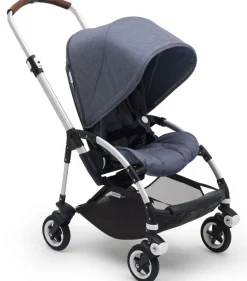 Bugaboo OPEN BOX Bee5 Complete Compact Stroller - Blue Melange/Blue Melange