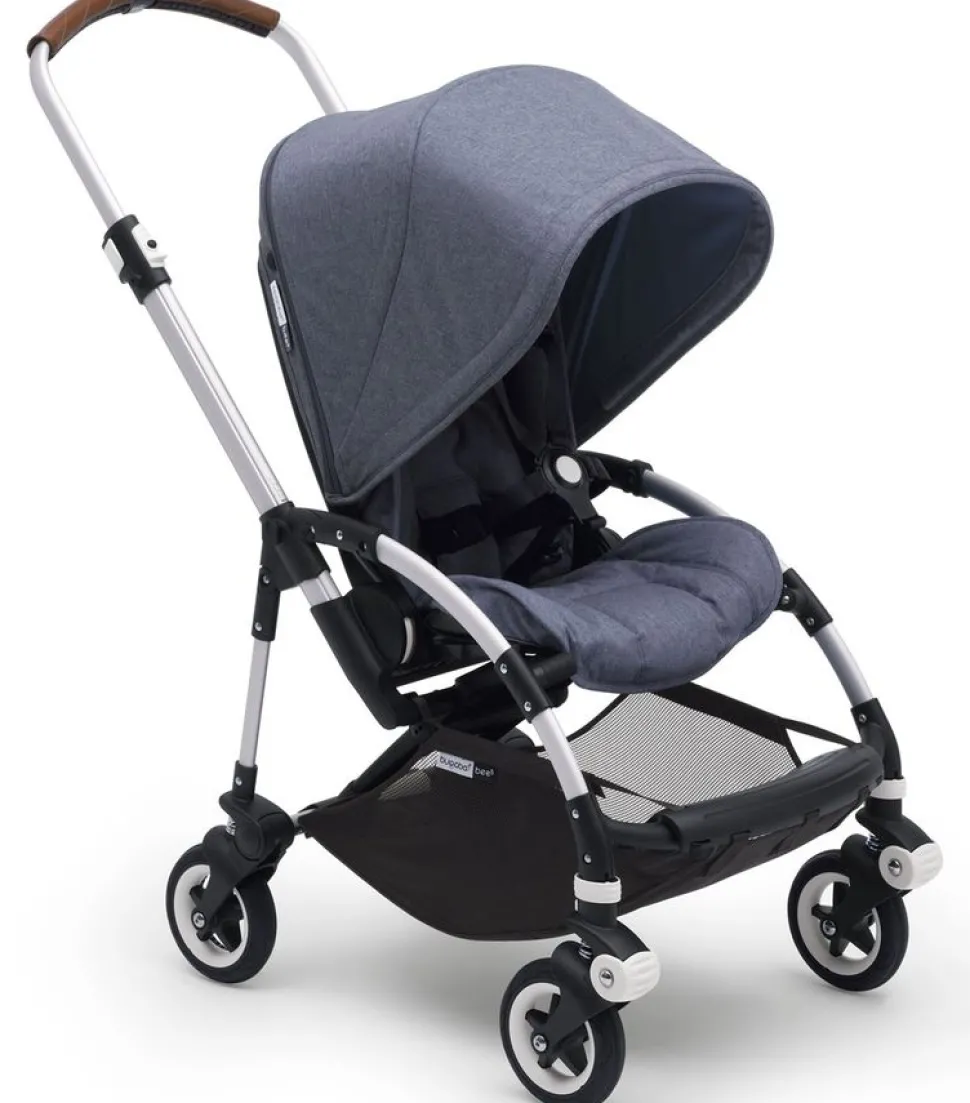 Bugaboo OPEN BOX Bee5 Complete Compact Stroller - Blue Melange/Blue Melange