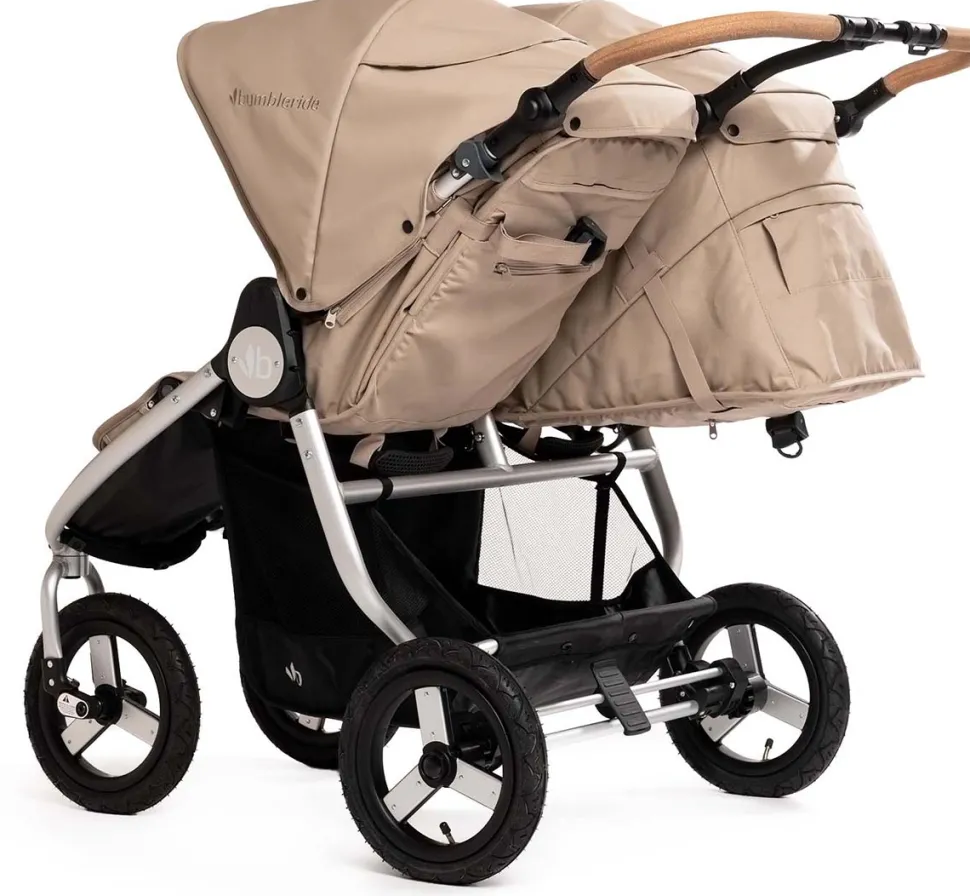 Bumbleride Indie Twin Side By Side Double Stroller - Sand