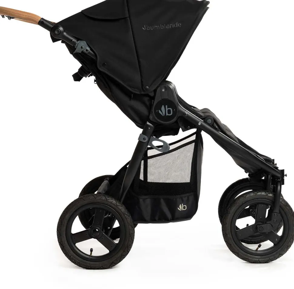 Bumbleride Indie Twin Side By Side Double Stroller - Black
