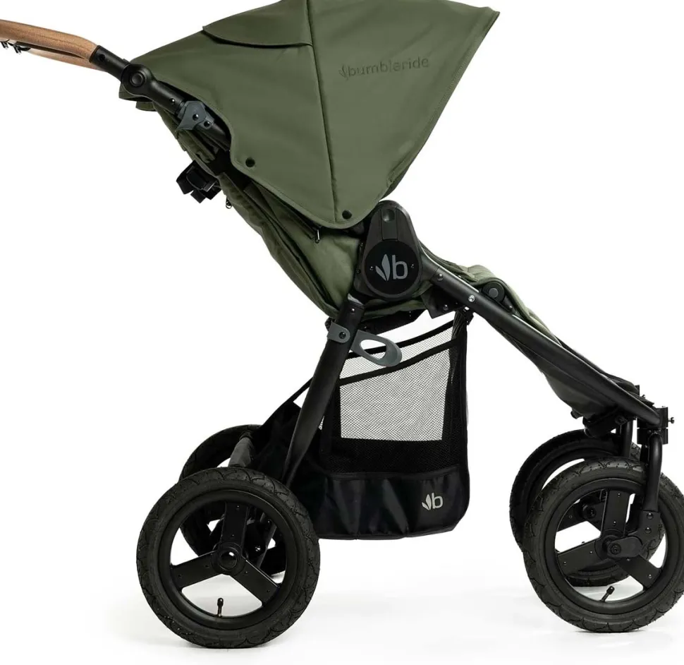 Bumbleride Indie Twin Side By Side Double Stroller - Olive