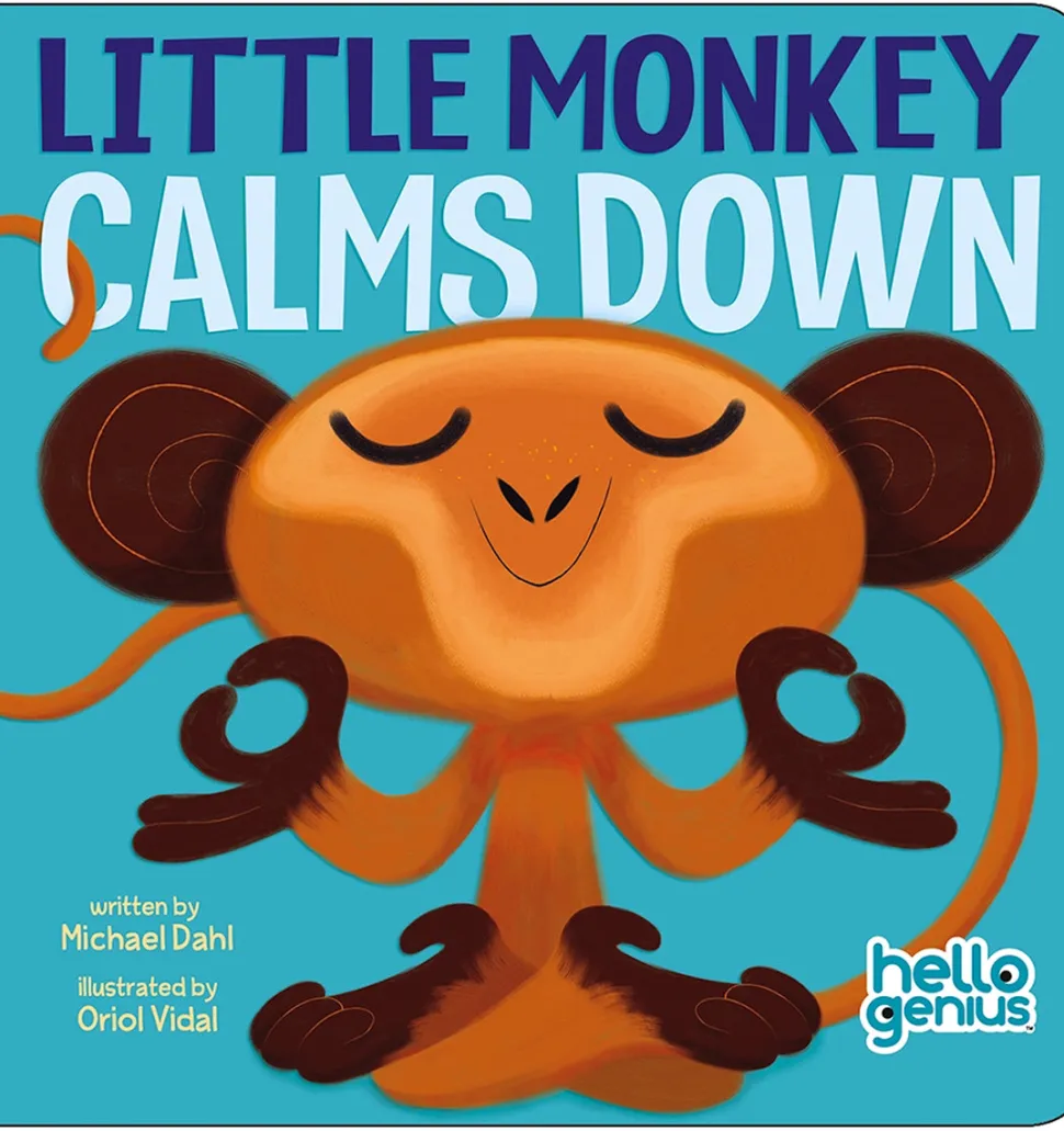Capstone Hello Genius Board Book - Little Monkey Calms Down