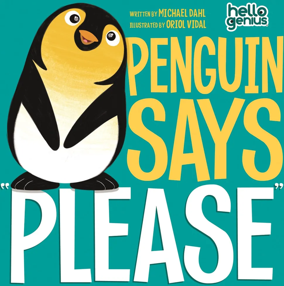 Capstone Hello Genius Board Book - Penguin Says Please