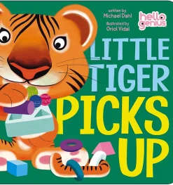 Capstone Hello Genius Board Book - Little Tiger Picks Up