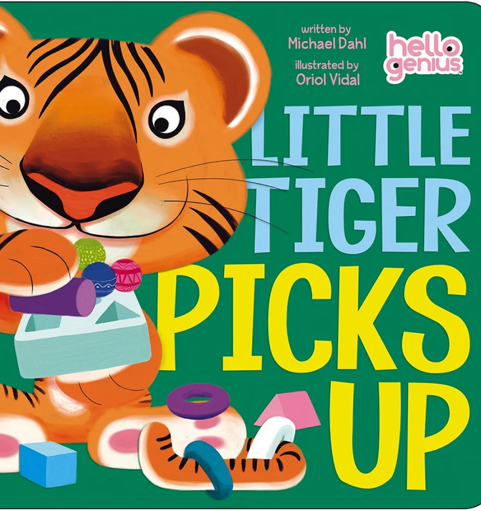 Capstone Hello Genius Board Book - Little Tiger Picks Up