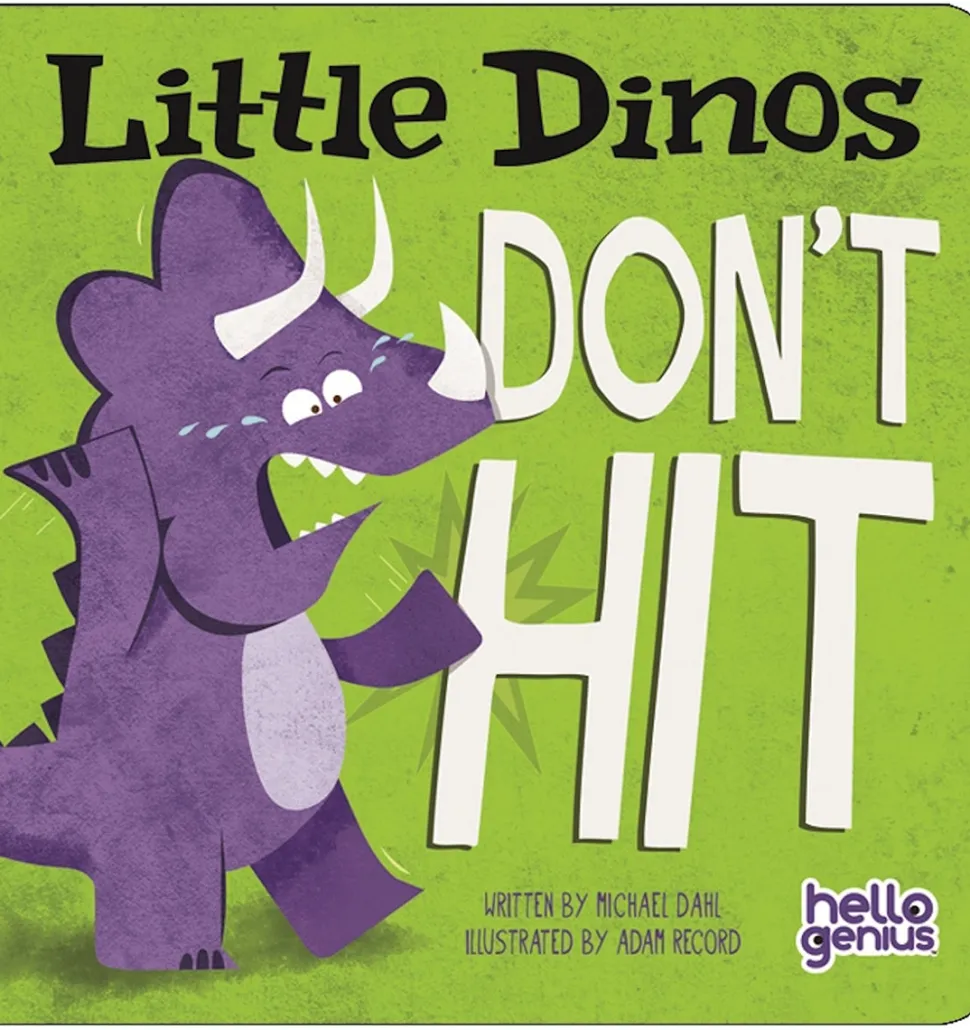 Capstone Hello Genius Board Book - Little Dinos Don't Hit