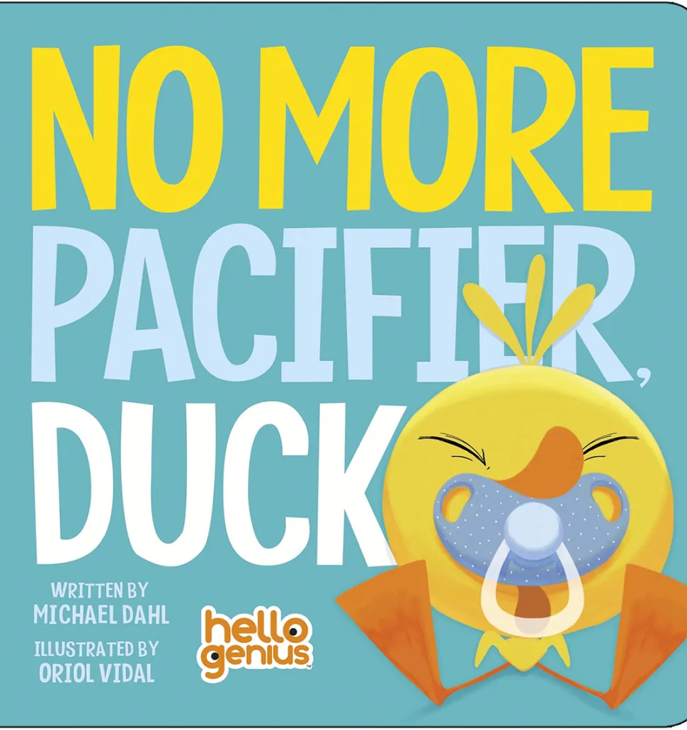 Capstone Hello Genius Board Book - No More Pacifier, Duck
