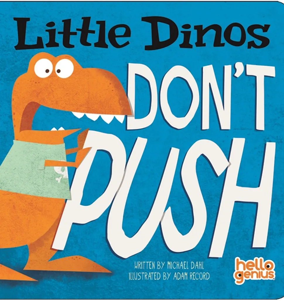 Capstone Hello Genius Board Book - Little Dinos Don't Push
