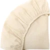 Charlie Crane Fitted Sheet for KUKO Moses Basket and KUMI Crib - Milk