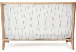 Charlie Crane KIMI Baby Bed with Organic Mattress - Desert
