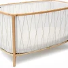 Charlie Crane KIMI Baby Bed with Foam Mattress - Desert