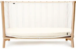 Charlie Crane KIMI Baby Bed with Foam Mattress - Hazelnut