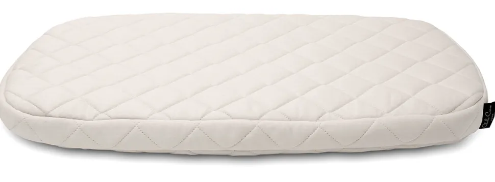 Charlie Crane KUMI Mesh Crib with Organic Mattress - Hazelnut