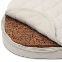 Charlie Crane KUMI Mesh Crib with Organic Mattress - Desert
