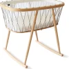 Charlie Crane KUMI Mesh Crib - Hazelnut