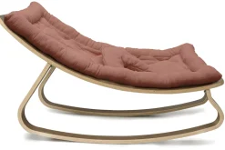 Charlie Crane LEVO Baby Rocker - Walnut / Bois de rose