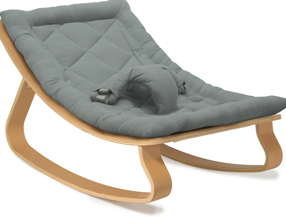 Charlie Crane LEVO Baby Rocker - Beech / Orage