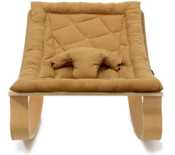 Charlie Crane LEVO Baby Rocker - Beech / Camel