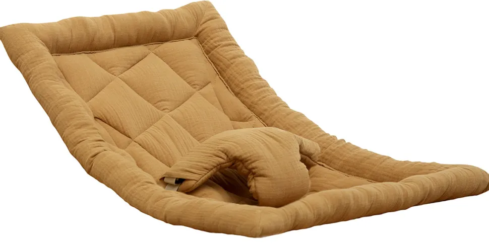 Charlie Crane LEVO Baby Rocker - Beech / Camel