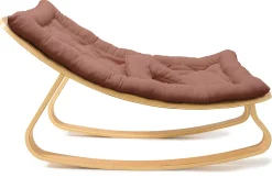 Charlie Crane LEVO Baby Rocker - Beech / Bois de rose