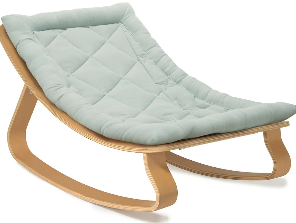 Charlie Crane LEVO Baby Rocker - Beech / Farrow