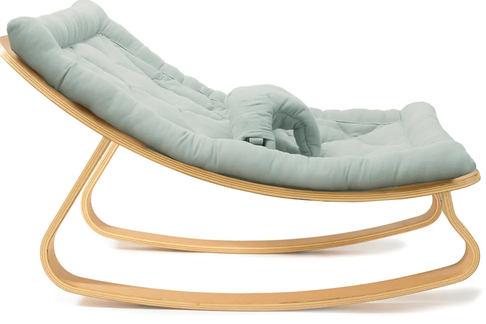 Charlie Crane LEVO Baby Rocker - Beech / Farrow