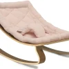 Charlie Crane LEVO Baby Rocker - Walnut / Nude