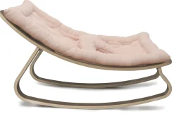 Charlie Crane LEVO Baby Rocker - Walnut / Nude