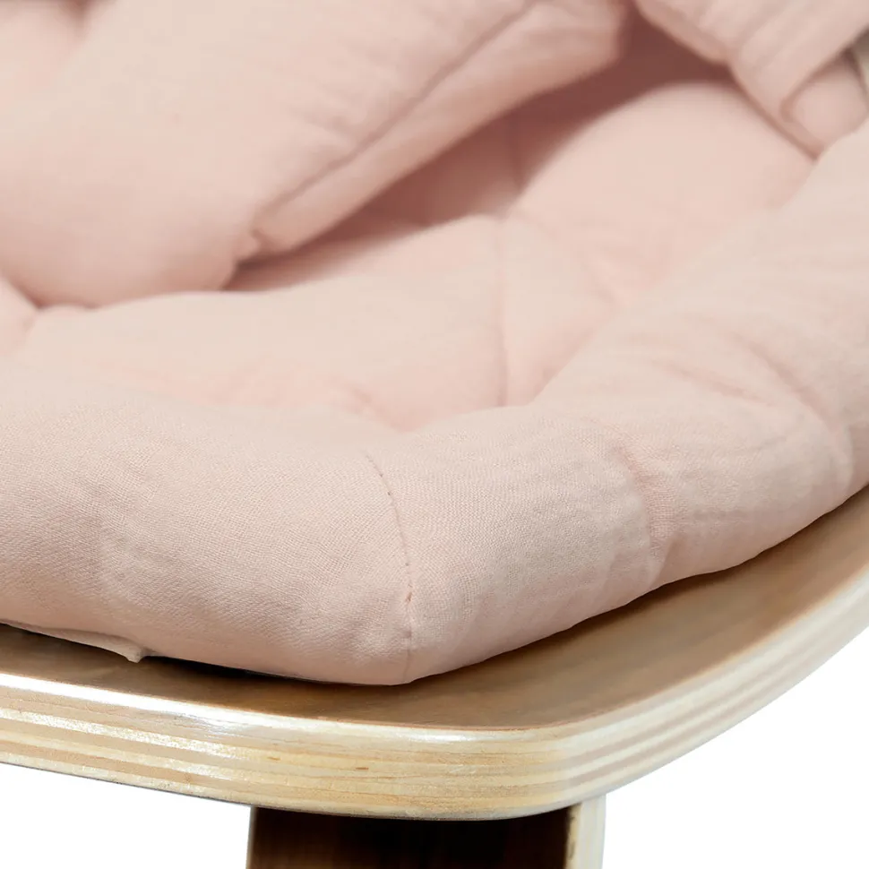 Charlie Crane LEVO Baby Rocker - Walnut / Nude