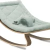 Charlie Crane LEVO Baby Rocker - Walnut / Farrow