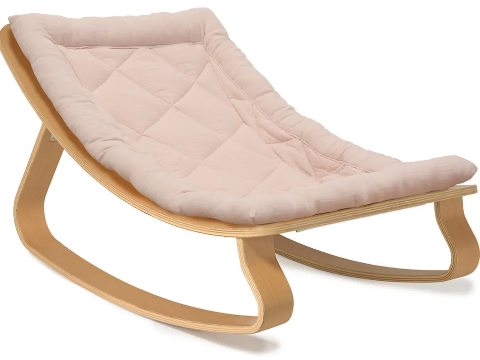 Charlie Crane LEVO Baby Rocker - Beech / Nude