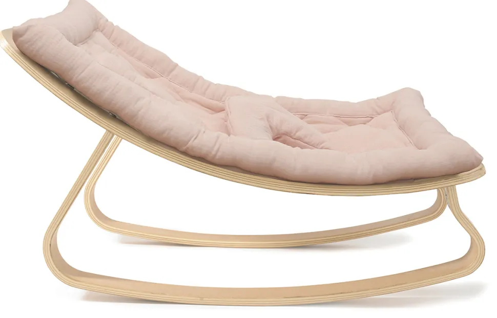 Charlie Crane LEVO Baby Rocker - Beech / Nude