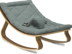 Charlie Crane LEVO Baby Rocker - Walnut / Orage