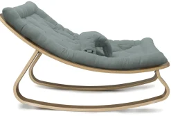 Charlie Crane LEVO Baby Rocker - Walnut / Orage