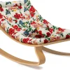 Charlie Crane LEVO Baby Rocker - Beech / Le Petit Lucas du Tertre Hibiscus