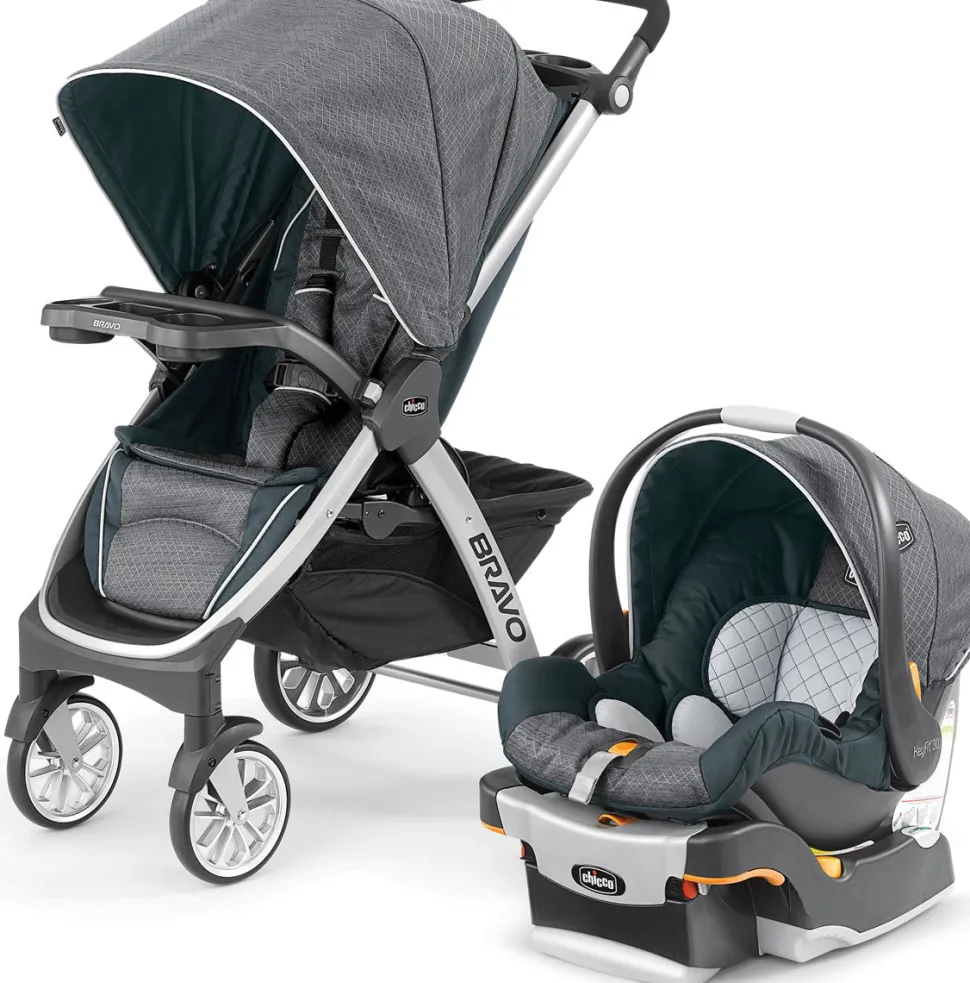 Chicco Bravo Trio Travel System - Poetic