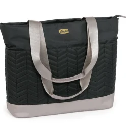 Chicco Chevron Tote Diaper Bag - Black