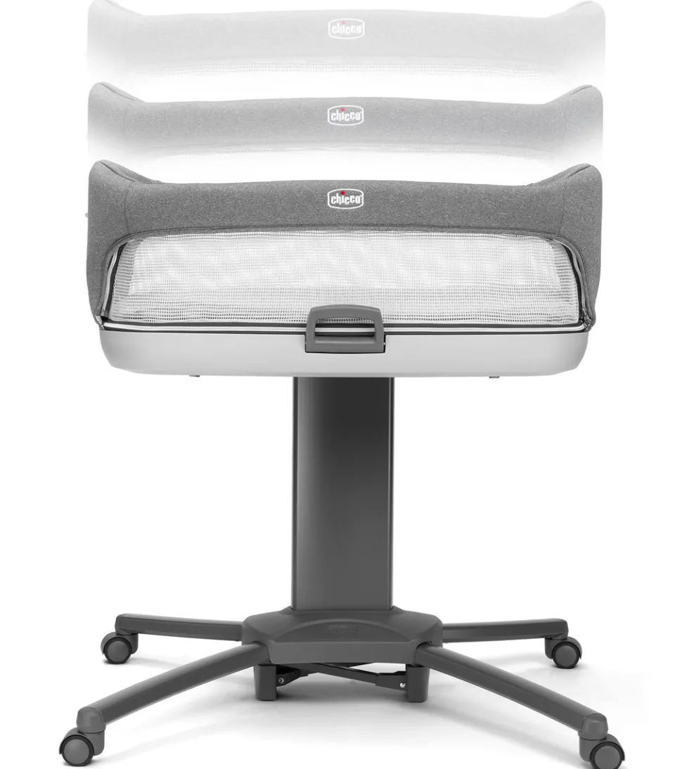 Chicco Close To You Bedside Bassinet - Heather Grey