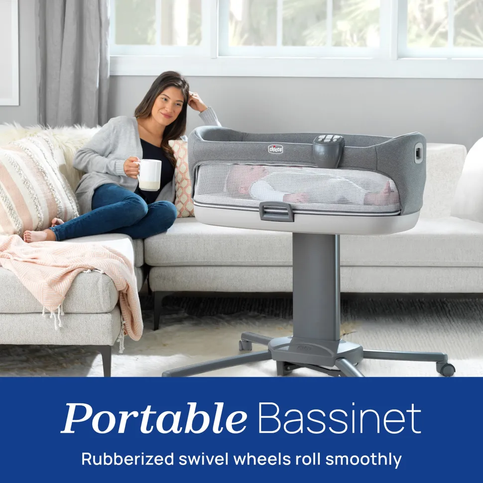 Chicco Close to You Bedside Bassinet - Oat