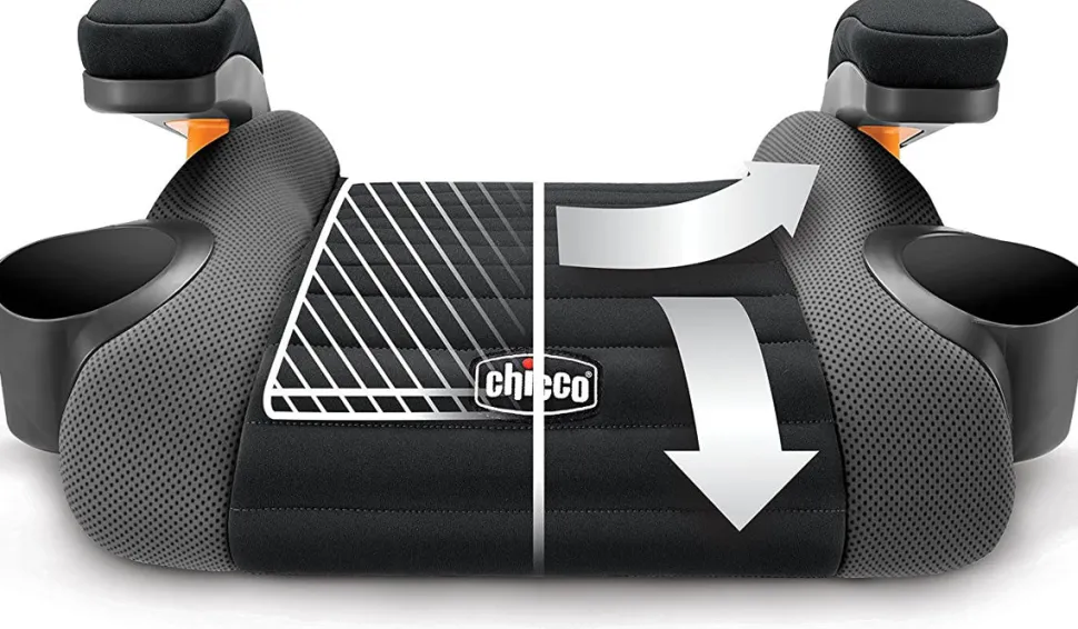 Chicco GoFit Backless Belt Positioning Booster Car Seat - Shark