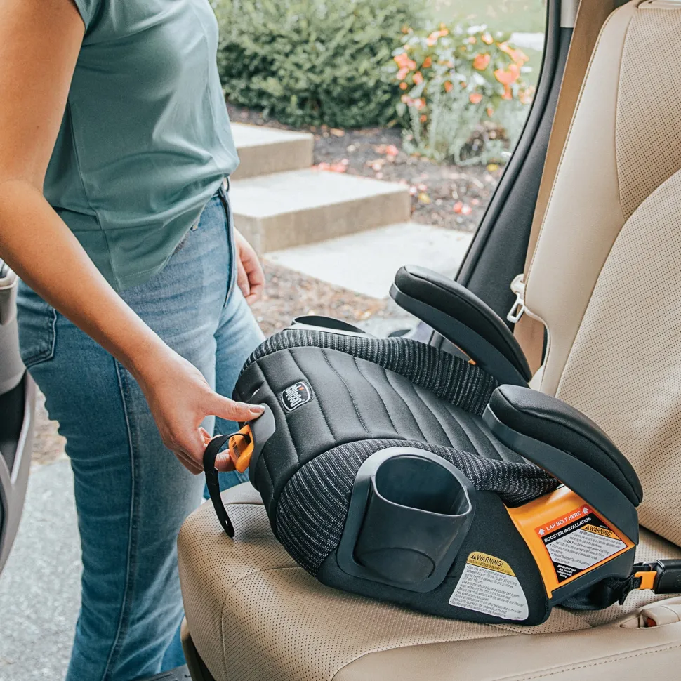 Chicco GoFit ClearTex Plus Backless Booster Car Seat - Sunset